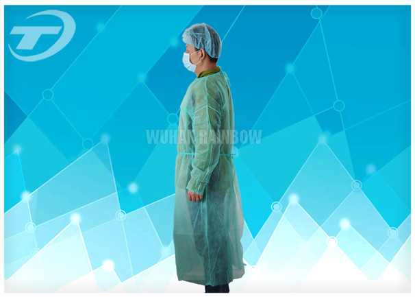 Surgical Disposable Isolation Gowns with CE ISO Protective Clothing