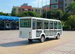 Electric Sightseeing Cart For 14 Passenger AC System With Door
