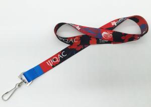 Quality Promotions Polyester Sublimation Printed Multi Colored Lanyards For Boarding Card wholesale