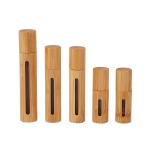 All Inclusive Bamboo Roller Ball Bottles 3ml 5ml 10ml 15ml Portable Stainless