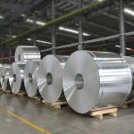 Golden Anodized Aluminum Coils 30 - 1600mm For Construction