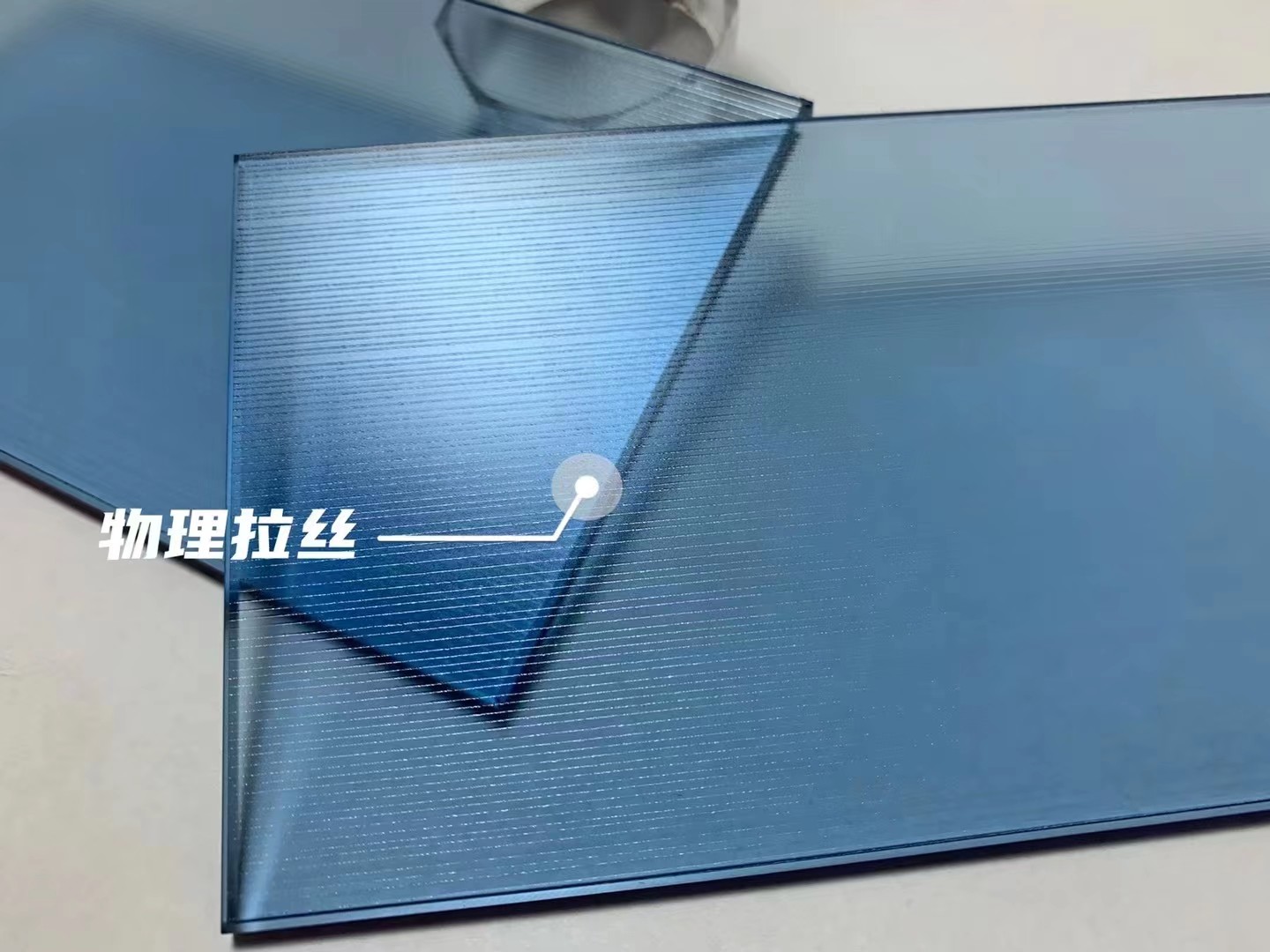 OEM Acid Etched Tempered Glass Non Fingerprint Non Slip Glass For Building