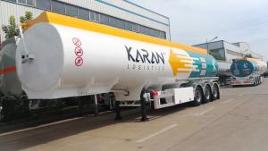 Quality 45000 Liters Fuel Tank Semi Trailer Mechanical Suspension wholesale
