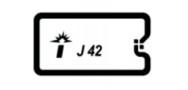 Quality Impinj J42 Inlay wholesale