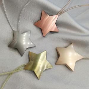 Quality Dining Room Curtain Track Accessories Metal Star Magnet Curtain Binding Buckle wholesale