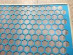 Round Hole Perforated Sheet Metal Panels Corrosion Resistance Metal