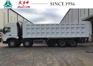 Quality A7 14 Wheeler HOWO Dump Truck Euro IV Engine With Higher Ground Clearance wholesale