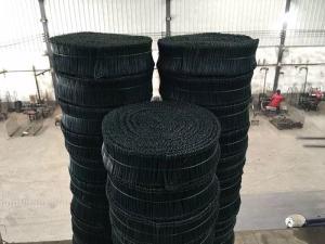 Quality 5000pcs Flexible 350mpa 17G Black Annealed Tie Wire wholesale
