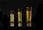 15ml 30ml 50ml 100ml Red Cosmetic Lotion Bottle With Shiny Goldern Pump And
