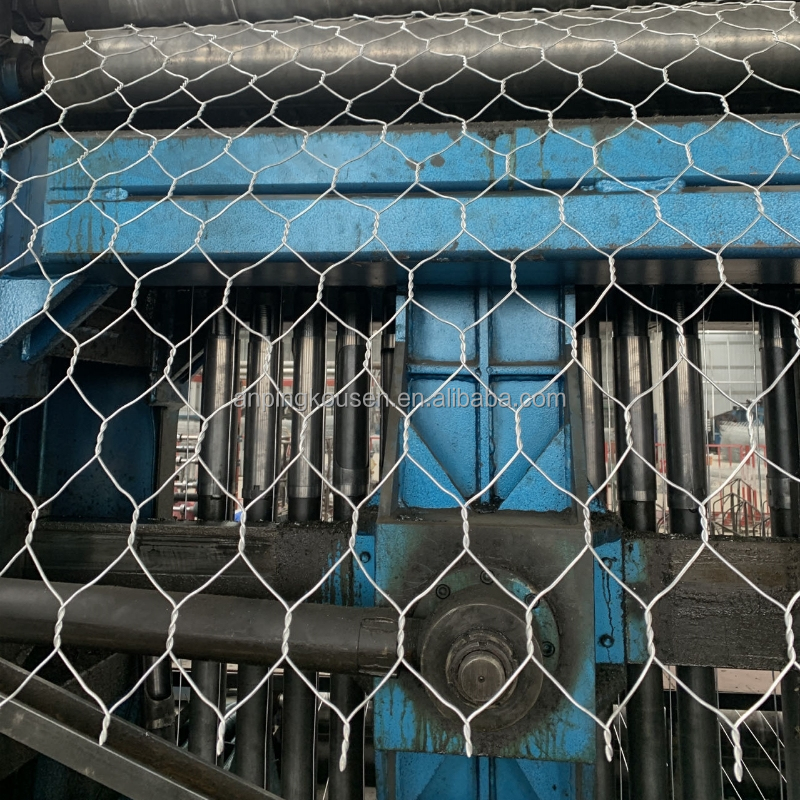 2x1x1m Gabion Boxes Galvanized PVC Coated for River Construction and Garden Decoration