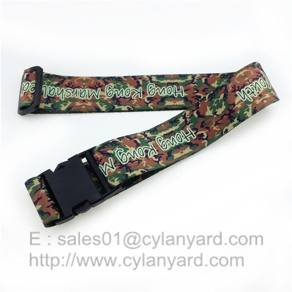 Suitcase Belt With Plastic Buckle