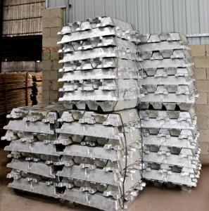 Quality High Elongation Pure Aluminum Ingots 99.9% Industry Raw Material wholesale