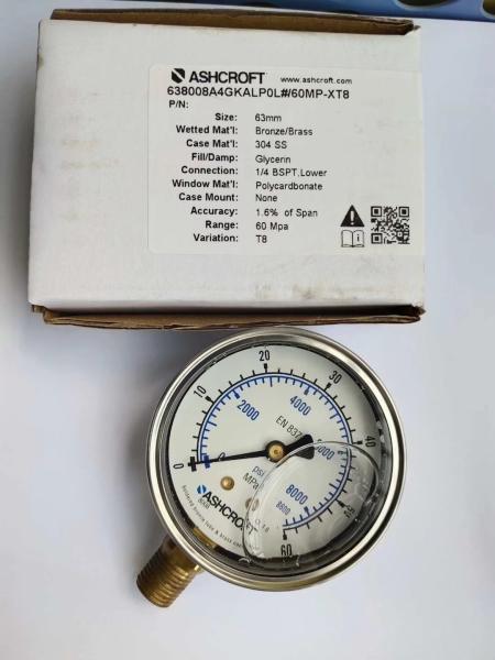 Pressure Gauges Kit Nitrogen Gas Charging Hydraulic Breaker Hammer Device