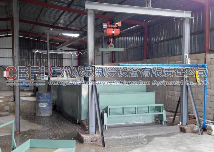 1 ton , 2 ton , 5 ton , 10 ton Ice Block Machine with Brine Water Tank R404a Refrigerant