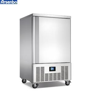 Quality 500L Multipurpose Grey Fridge Freezer , Odorless Stainless Steel Refrigerator Freezer wholesale