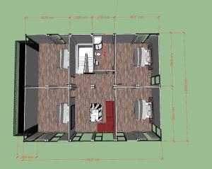 Quality 30ft x 20ft Container House Apartment wholesale