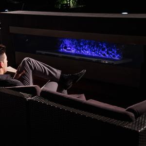 Quality 700mm Water Mist Electric Fireplace Modern Lifestyles 3D Fog Flame wholesale