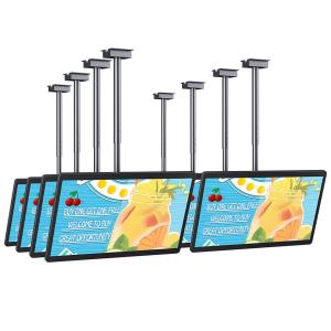 Quality 43 Inch LCD Shop Advertising Display Screen 350cd/m2 Brightness wholesale