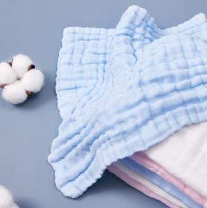 Quality Six Layers 40S Thick Crepe Swaddle Gauze Fabric 250GSM Breathable wholesale