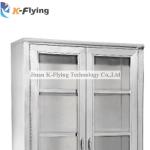 90*40*180cm Stainless Steel Medical Cabinet Key Lock