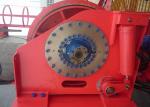 Hydraulic Footstep Piledriver Winch LBS Drum Offshore Winch For Rotary Drilling