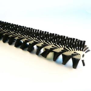 Quality Customized Rotary Roller Cylindrical Scrub Brush For Conveyor Belt Cleaning wholesale