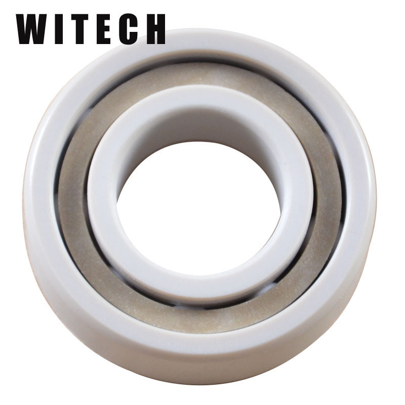Miniature 10×30×9 6004 PEEK Hybrid Ball Bearings