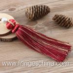 Colorful classical wholesale chinese tassels trimming fringe for bookmark