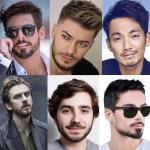 Full hand-woven fake beards, seamless men's fake mustaches, human hair-like fake