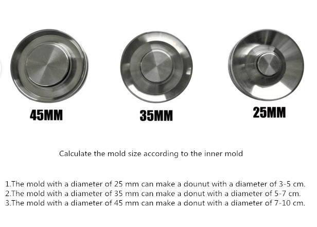 Industrial Automatic Donut Making Machine 220V 300-1200pcs/H