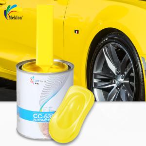 Quality Auto Body Car Paint Tinting Machine 1K Yellow Basecoat Pearl Colors Crystal Coating Automotive Spray Paint wholesale