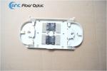 White Fiber Optic Termination Boxes 24 Core Fiber Optic Splice Tray OST-010