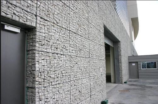 High Durable Gabion Wire Mesh , Gabion Wall Construction 200x100x50cm Size
