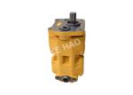 07400-30200 Bulldozer Pump / Cast Iron Hydraulic Gear Pumps Silver Color