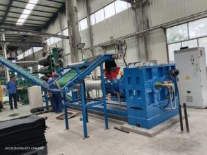 Quality XLB-Q1350X10600X2 Fabric Core Rubber Conveyor Belt Production Line wholesale