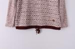 Burgundy Terry Cloth Sweatshirt Womens 53% Cotton 47% Polyester