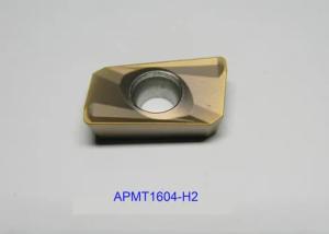 Quality Bronze APMT1135PDER Insert , Cemented Carbide Inserts For Hard Steel wholesale