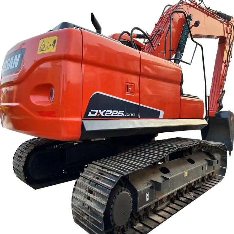 Great Condition Doosan DX 225LC-9C Original Crawler Excavator Second Hand Korean Production