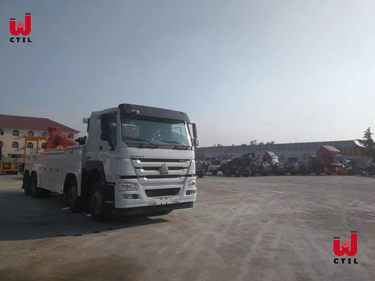 50t 8X4 Wrecker Tow Truck