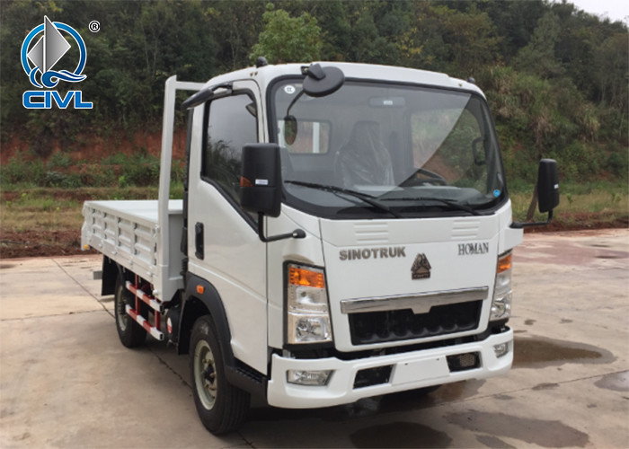 New Homan 3tons cargo Truck 4x2 Light Duty Cargo Truck ISUZU ENGINE 116HP