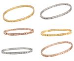 Stainless Steel Wrist Bangle Bracelet Nonreligious 4mm Width 18g Weight