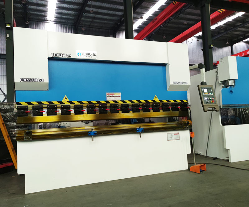 Torsion Bar Hydraulic Press Brakes E21 System CNC 100T 3200MM 7.5kw