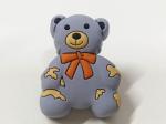 Grey Bear Soft Plastic Kids Furniture Knobs Children Bedroom Furniture