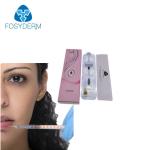 Clear Color Liquid Gel Hyaluronic Acid Fillers Fosyderm Filler Facial Contour