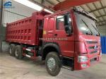 Sinotruck Used Howo Dump Truck Fuel Tank 300l 6x4 10 Wheeler With Euro 3 Engine