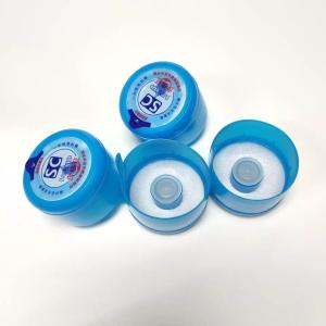 Quality PE Non Spill Water Bottle Caps Peel Off Type With Foam Gasket wholesale