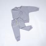 3D Embroidery pullover fleece sweatshirt