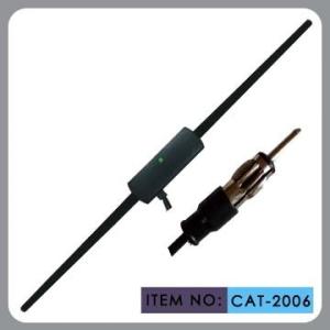 Quality Am Fm Windshield Radio Antenna , Window Mount Antenna Black Mast wholesale