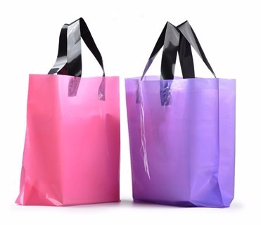 Die Cut Shopping Bags For Ladies Dress / Clothes Shop Customization Support