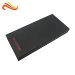Chocolate Packing Custom Paper Packing Box Black Color With Food Grade Tray